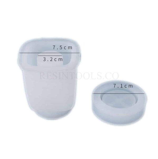 Small Square Storage Bottle