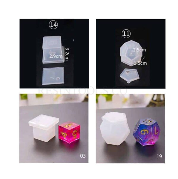 Dice molds  - RESINTOOLS.CO
