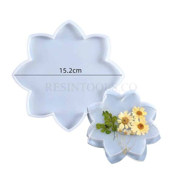 Lotus star plate mold