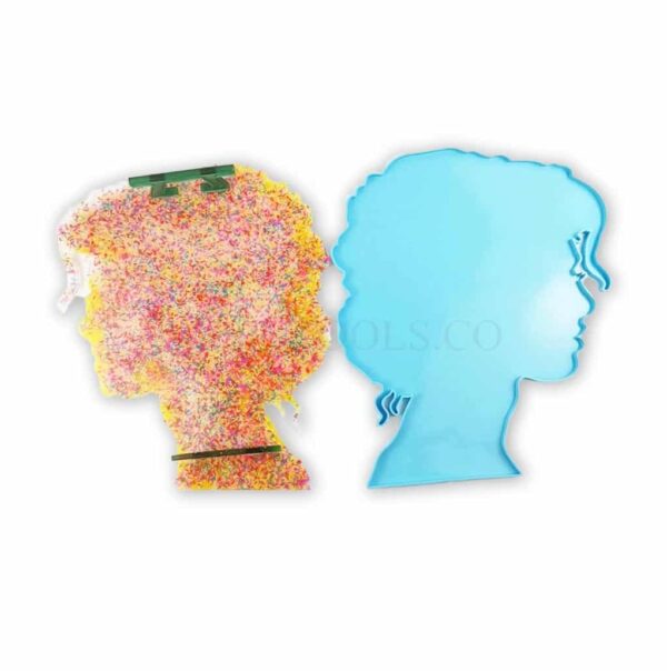 Woman face tray- RESINTOOLS.CO