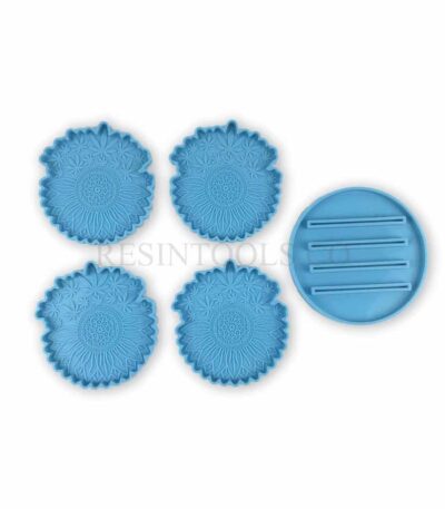 Seed Flower Coaster and holder - RESINTOOLS.CO