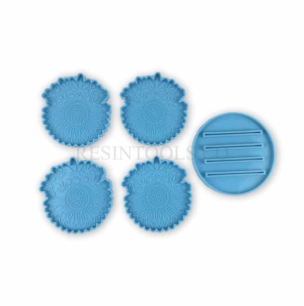 Seed Flower Coaster and holder - RESINTOOLS.CO