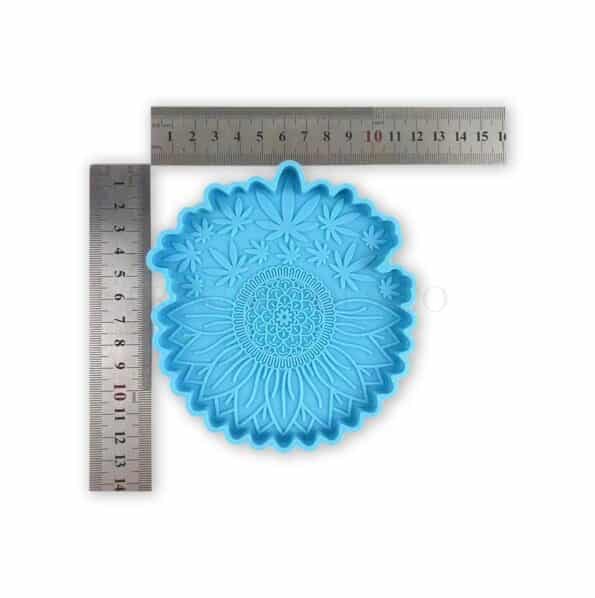 Seed Flower Coaster measurment - RESINTOOLS.CO
