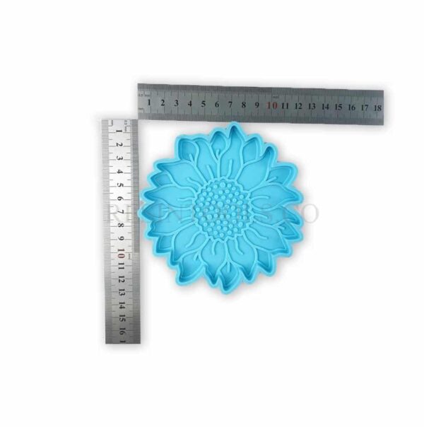 Sunflower coaster1 - Resintools.co