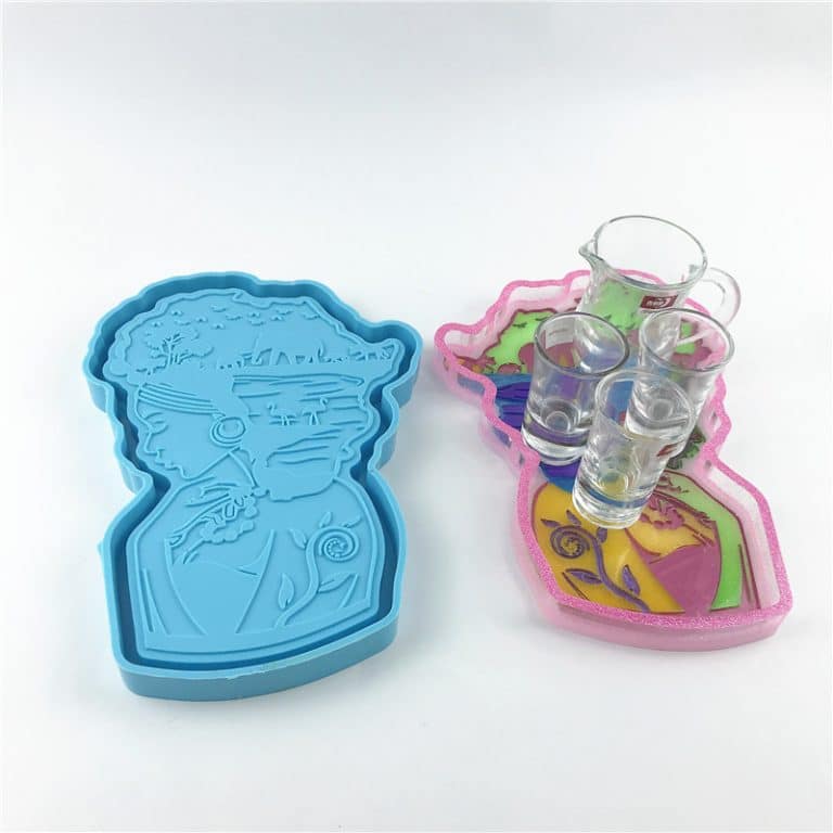 Woman Tray Big mold 1- RESINTOOLS.CO