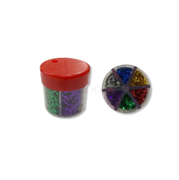 Glitter Stars 6 colors - Resintools.co