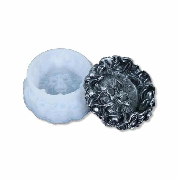 Skull Ashtray mold - Resintools.co