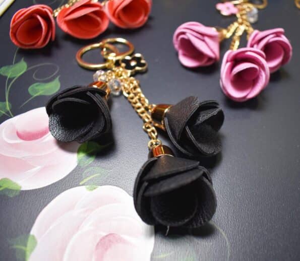 flower tessel black leather – resintools.co