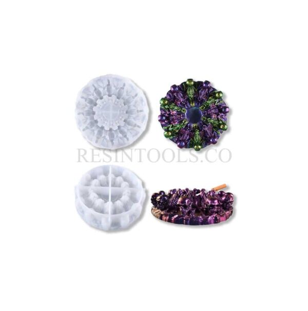 3D Ashtray Skull Mold - Resintools.co