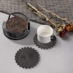 Coaster and holder flower and flake product – Resintools.co