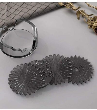 Coaster and holder flower and flakes product - Resintools.co
