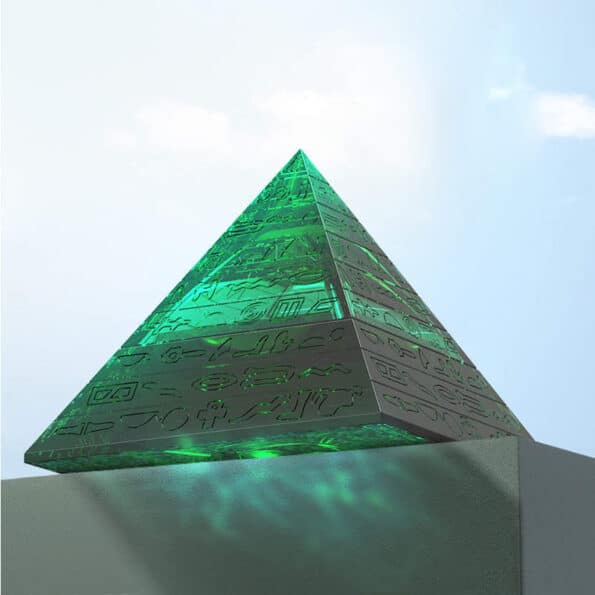 Pyramid Ashtray - Resintools.co