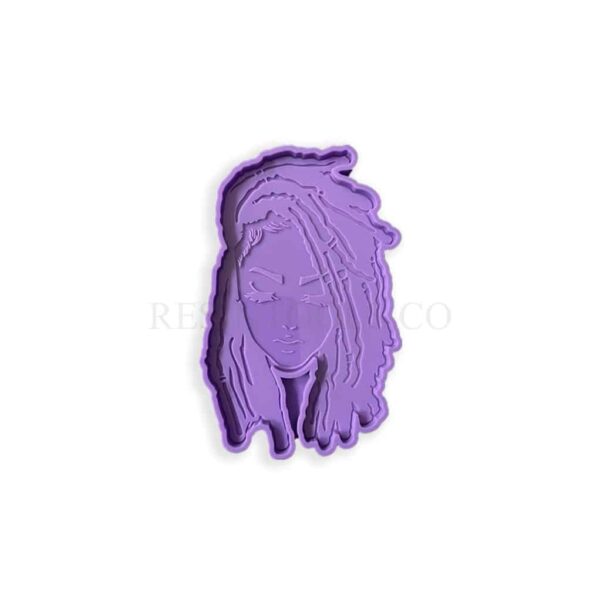 Braided Girl Coaster Mold - Resintools.co