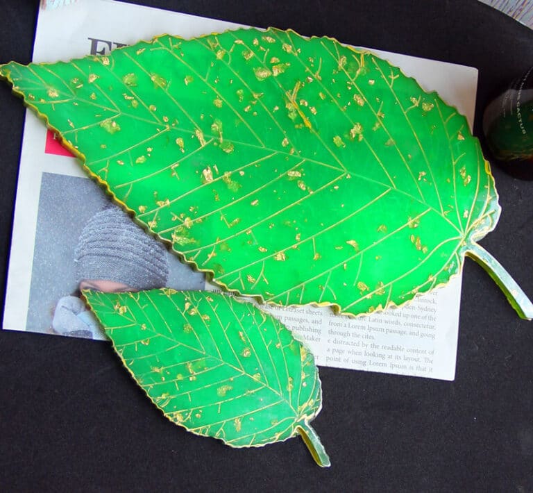Leaf Mold Tray-coaster product - Resintools.co