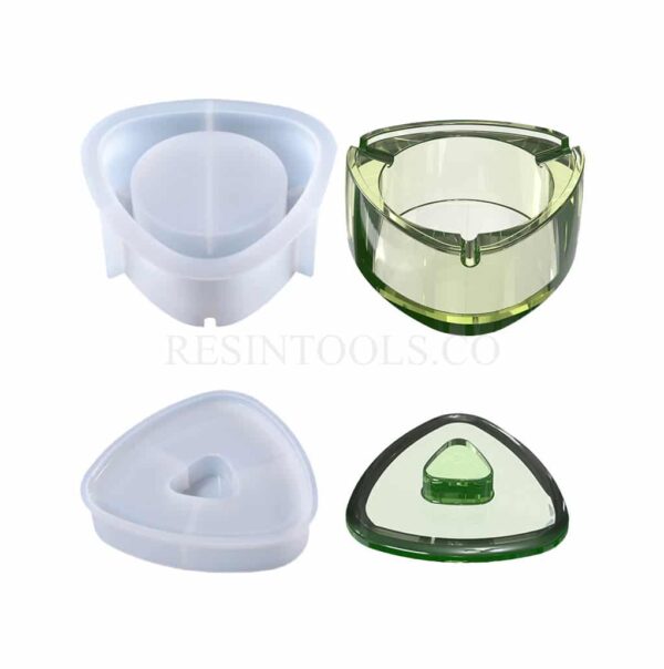 Tri-oval Ashtray - Resintools.co