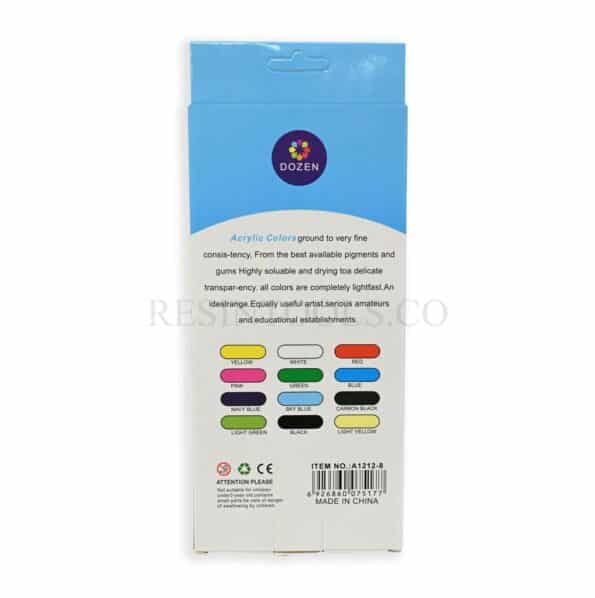 12 Acrylic Colors back – Resintools.co
