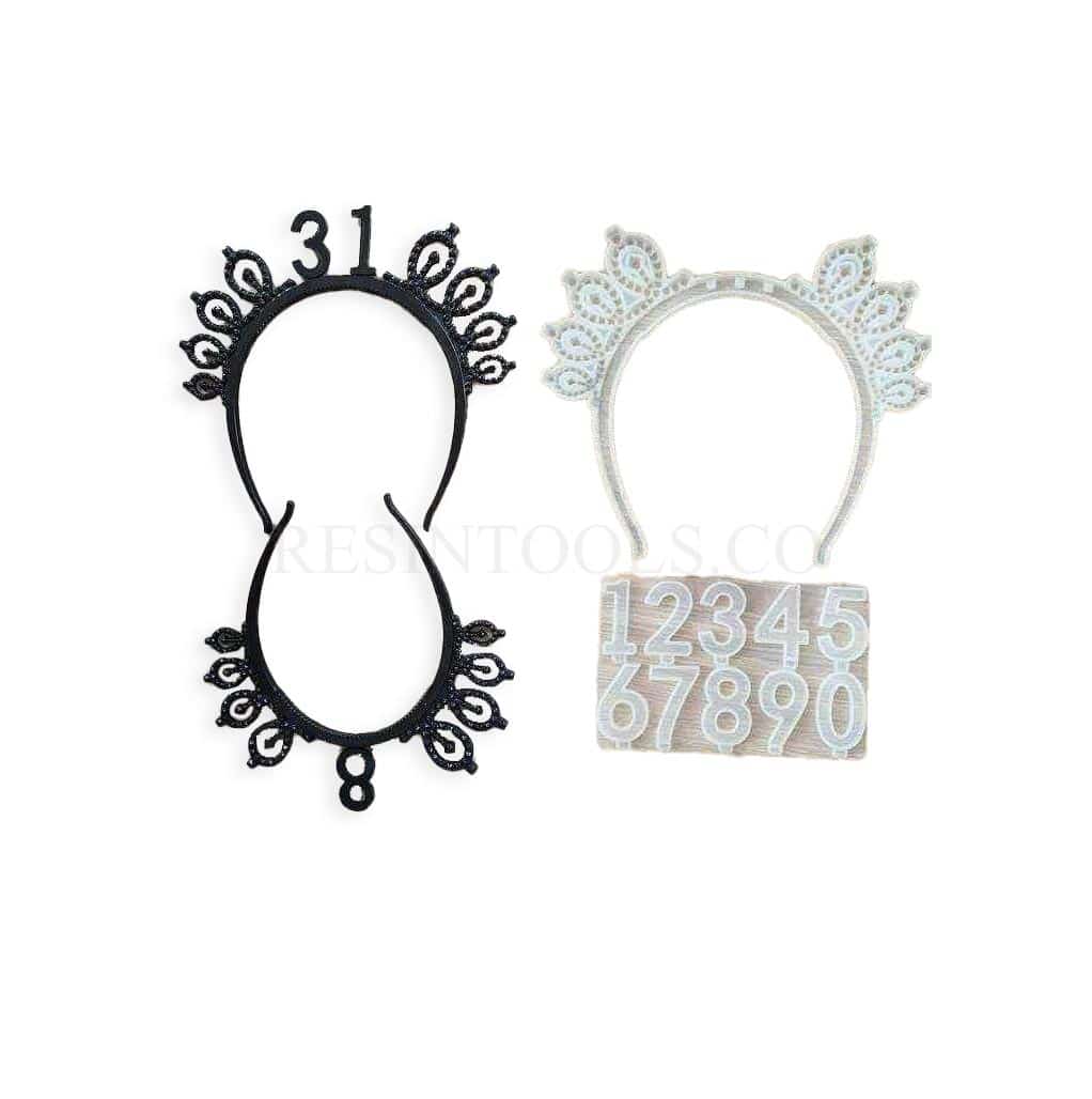 Birthday Crown with Number mold – RESINTOOLS.CO