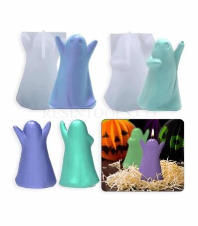 Ghost Candle Mold - RESINTOOLS.CO