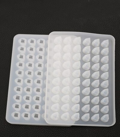 60-cavity Silicone Irregular Diamond - Resintools.co