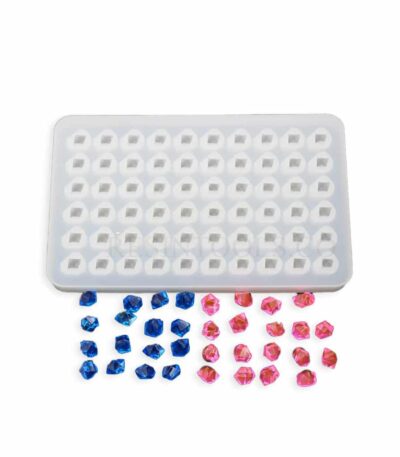 60-cavity Silicone Irregular Diamond - Resintools.co