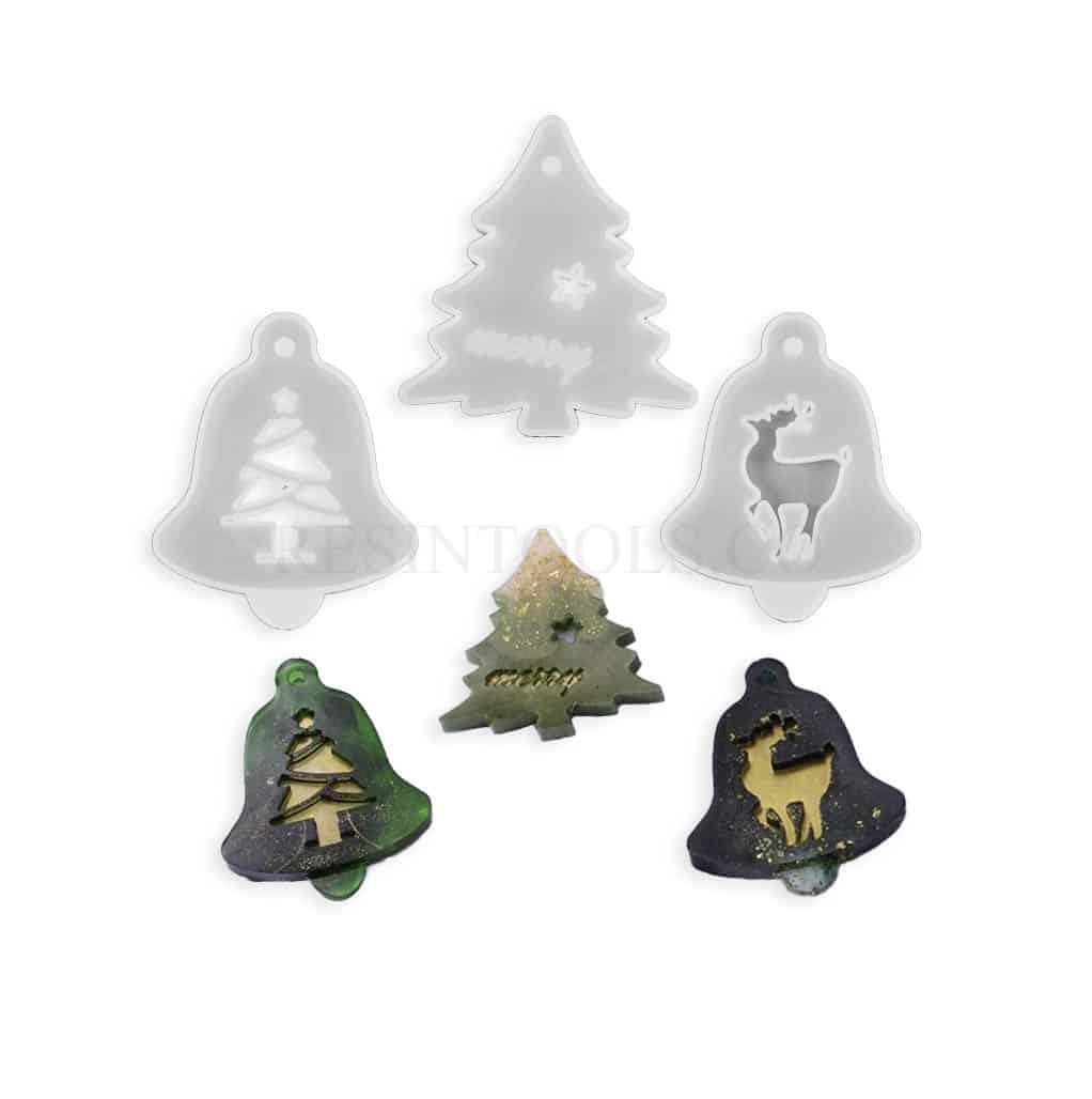 Christmas Bell Tree Elk keychain - Resintools.co