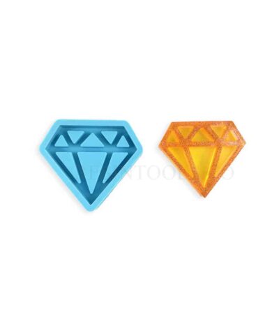 Diamond key chain mold - Resintools.co