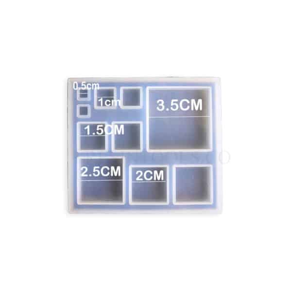 Mini Square 10 sizes - RESINTOOLS.CO