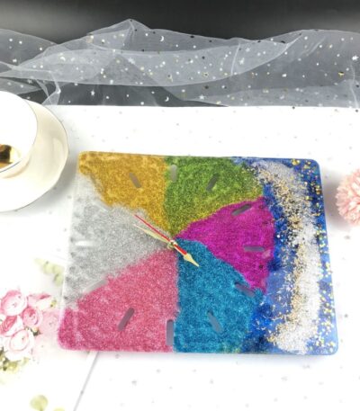 Wall Clock Mold Square 3- RESINTOOLS.CO