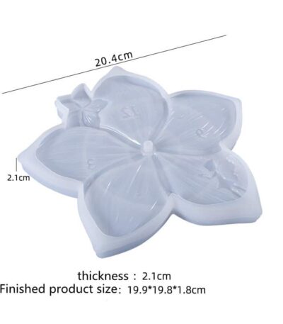 Flower Clock Mold - RESINTOOLS.CO