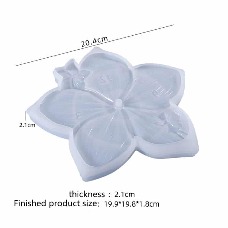 Flower Clock Mold - RESINTOOLS.CO