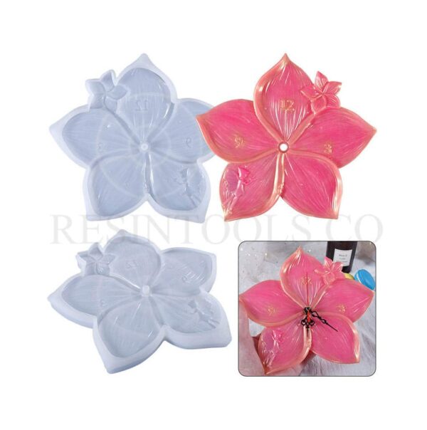 Flower Clock Mold - RESINTOOLS.CO