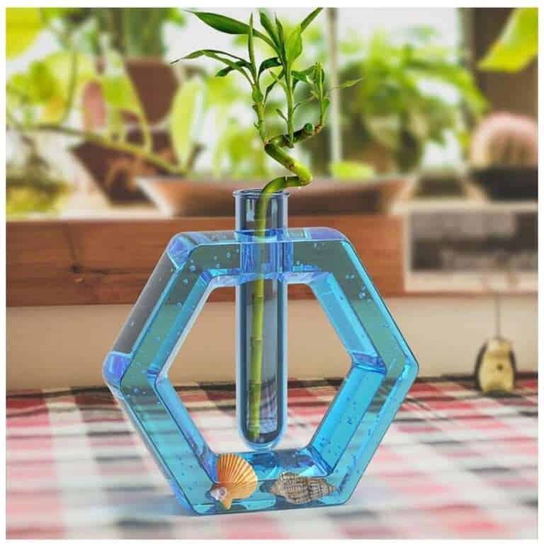 Small vase mold with pipe4 - RESINTOOLS.CO