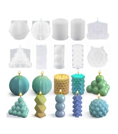 Candles Mold - RESINTOOLS.CO