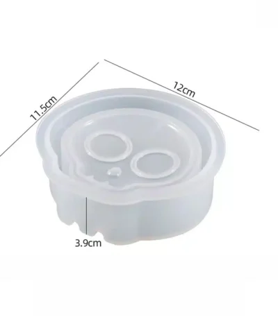 Skull ashtray mold - RESINTOOLS.CO
