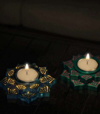 Sunflower candle holder - Resintools.co