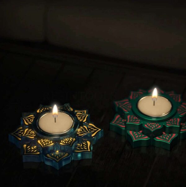 Sunflower candle holder - Resintools.co
