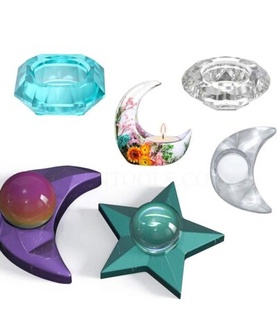 Candle Mold Shapes - RESINTOOLS.CO