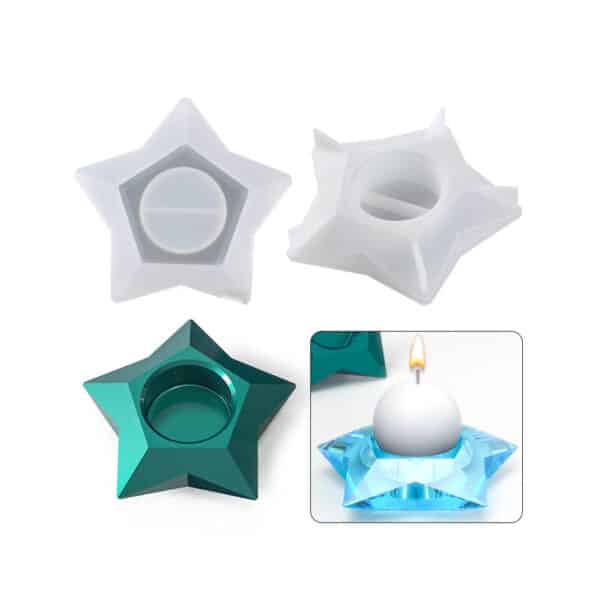 Small Star candle holder – RESINTOOLS.CO