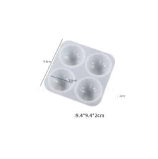 4 Small ball molds – RESINTOOLS.CO