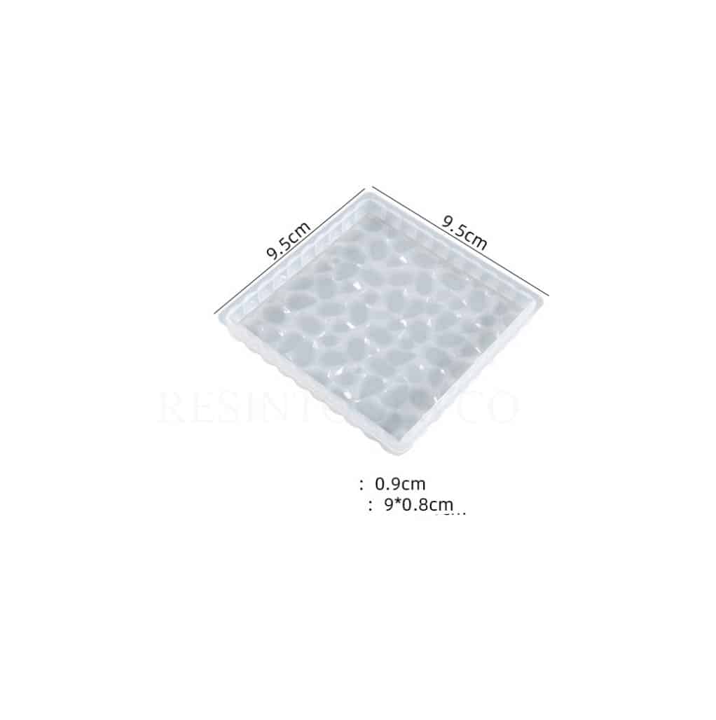 Water grain tray – square coaster – RESINTOOLS.CO