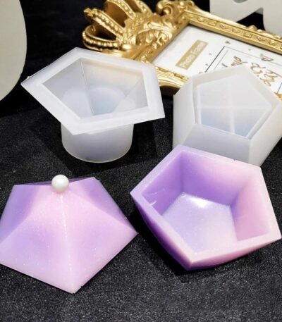 Pentagon Box resin mold - Resintools.co