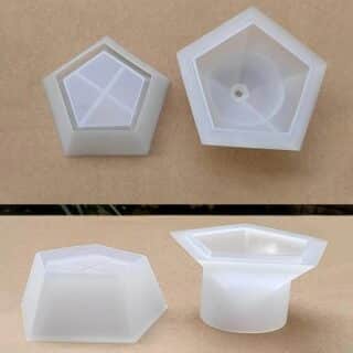 Pentagon Box resin mold – Resintools.co
