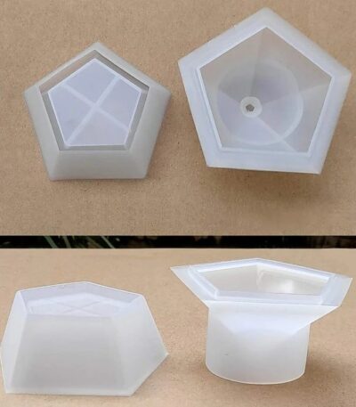 Pentagon Box resin mold - Resintools.co