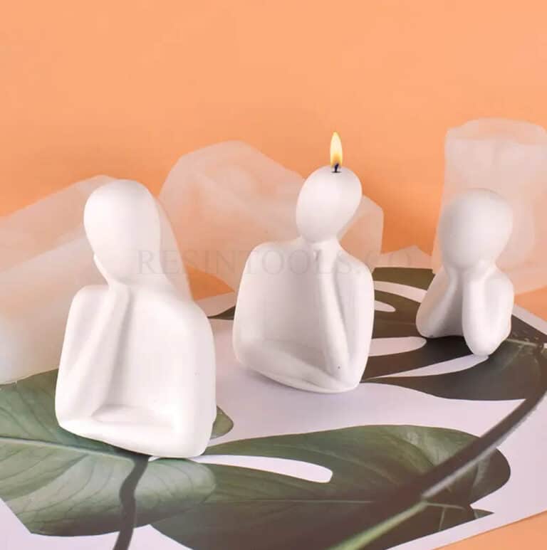 Sad face candle mold - Resintools.co