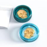 Skeleton Face Ashtray Molds - Resintools.co