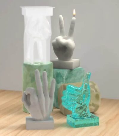 Thumbs candle molds - Resintools.co