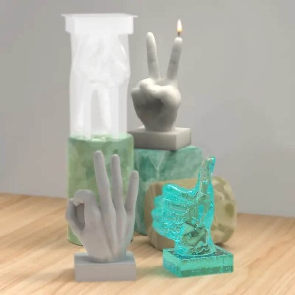 Thumbs candle molds - Resintools.co