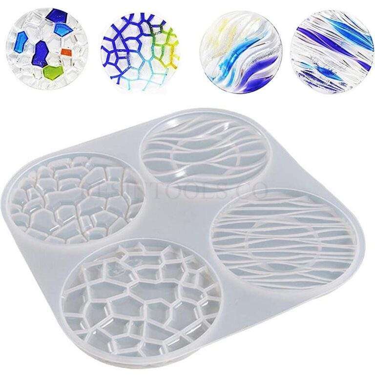 4 round coasters - resintools.co
