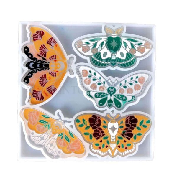 5 butterflies mold - RESINTOOLS.CO