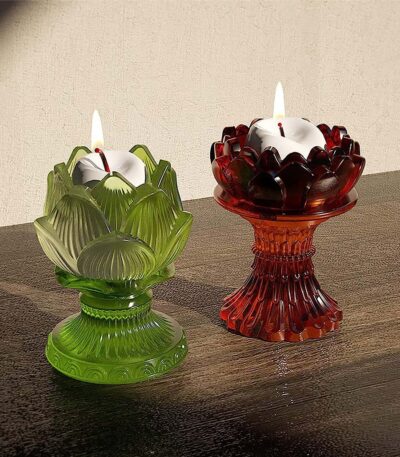 Flower Candle with handle 4- Resintools.co